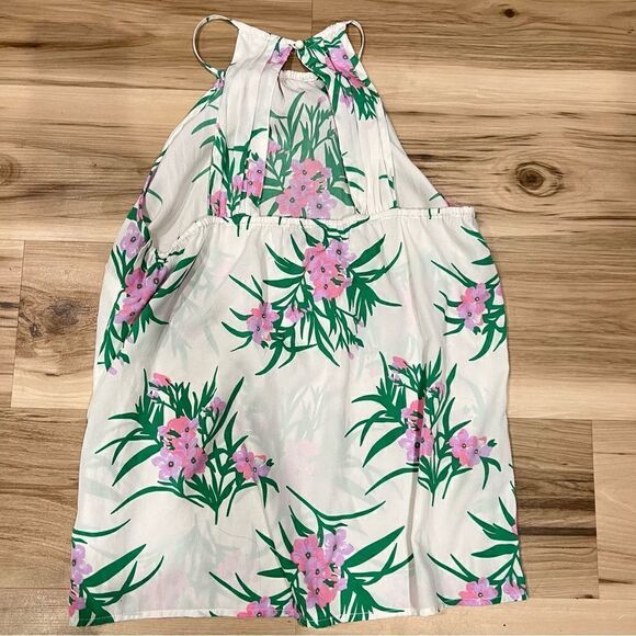 Vero Moda Halter Tropical Tank Top Women’s Large - Picture 2 of 5
